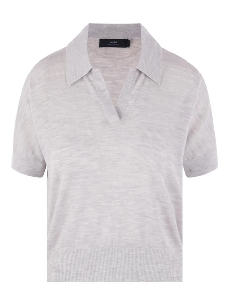  Arch4 V-neck Short-sleeve T-shirt - Grey 