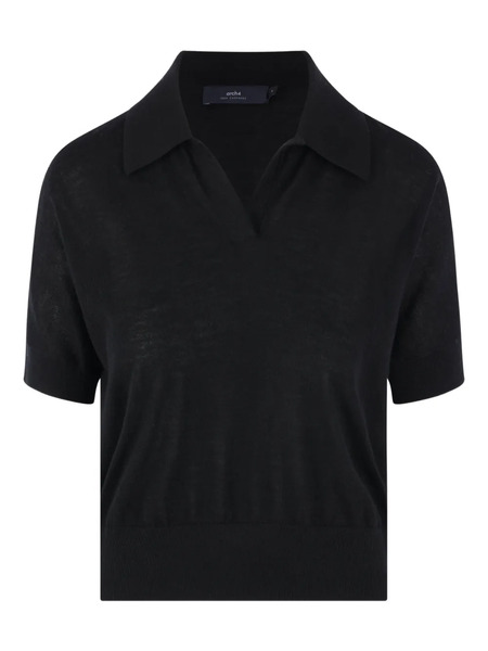  Arch4 V-neck T-shirt - Black 