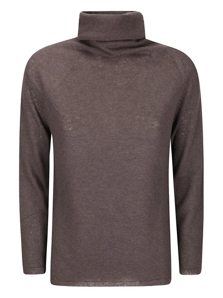  Archivio B Turtleneck Cashmere Sweater - Brown 