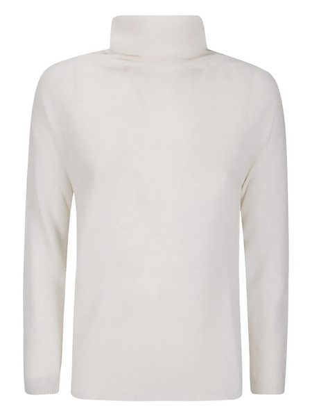  Archivio B Turtleneck Cashmere Sweater - White 