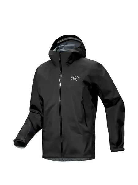  Arc'teryx Beta Hooded Windbreakers Jacket - Black 