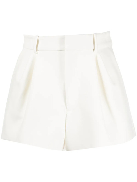  Area Crystal-detail Shorts - White 