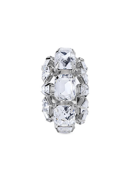  Area Crystal Earcuff - Silver 
