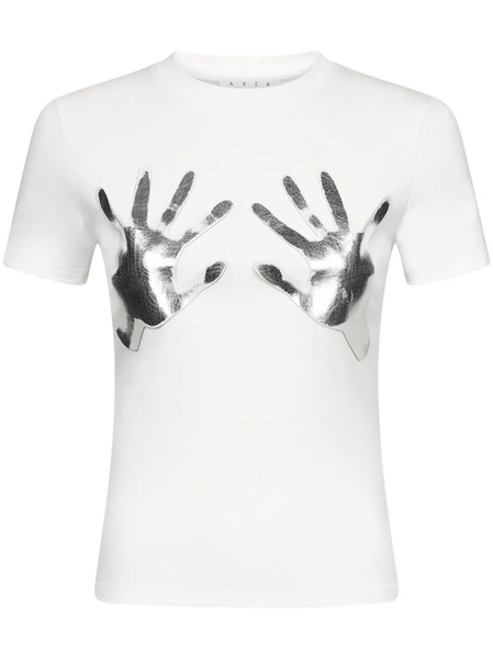  Area Handprint T-shirt - White 