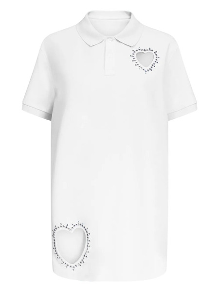  Area Polo Dress - White 