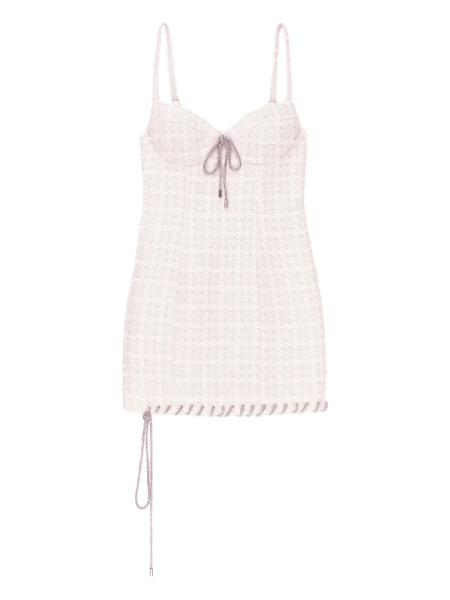  Area Sleeveless Mini Dress - Neutrals 