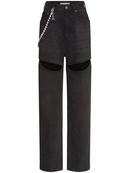  Area Slit Jeans - Black 