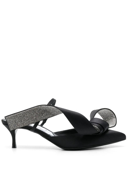  Area X Sergio Rossi Marquise 50mm Mules - Black 