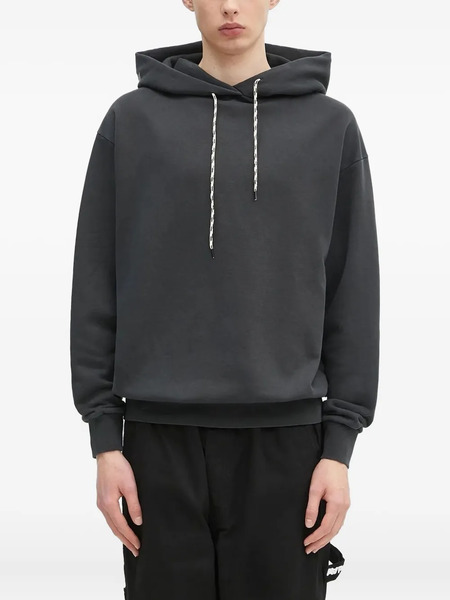  Aries Drawstring-detail Hoodie - Black 