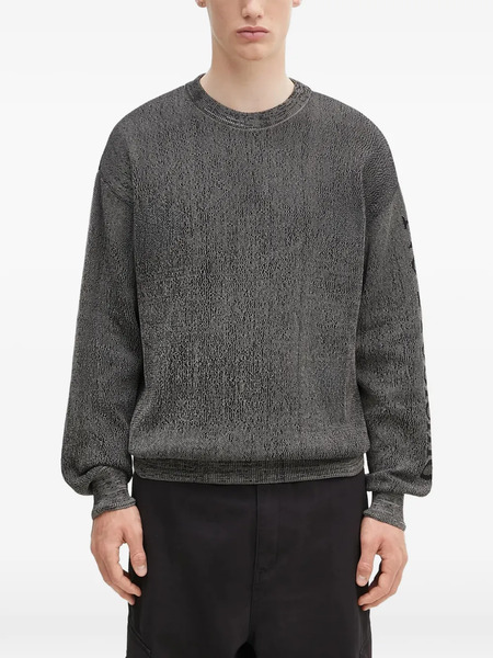  Aries Logo-embellishment Sweatshirt - Grey 