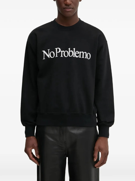  Aries No Problemo Sweatshirt - Black 