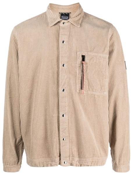  Aries Spread-collar Corduroy Jacket - Neutrals 