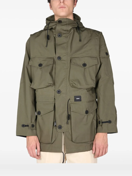  Arkair Buttoned Hooded Arkair Shirt - Green 
