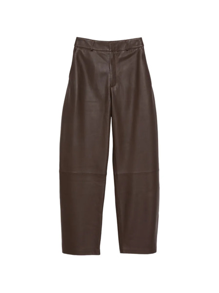 Arma Charlotte Leather Trousers - Brown 