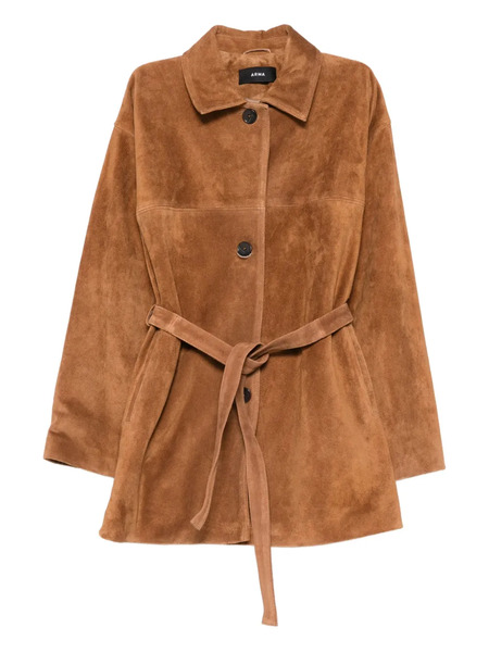  Arma Cressida Suede Jacket - Brown 