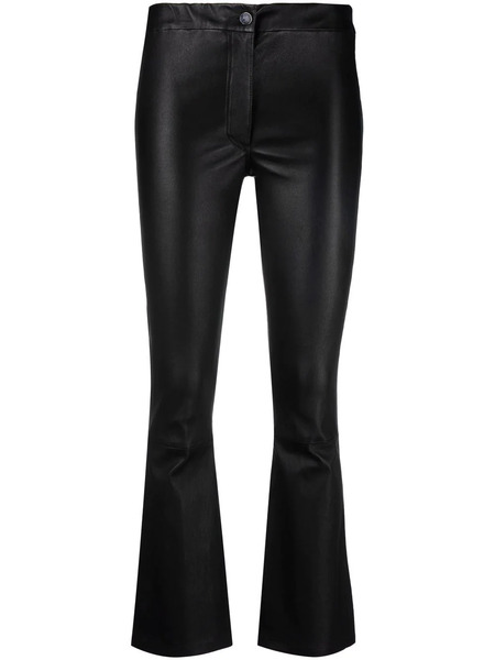  Arma Cropped Flared Trousers - Black 