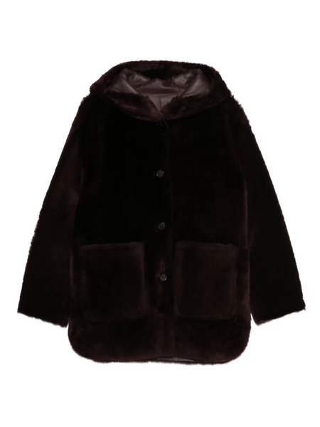  Arma Hooded Patch-pocket Jacket - Brown 