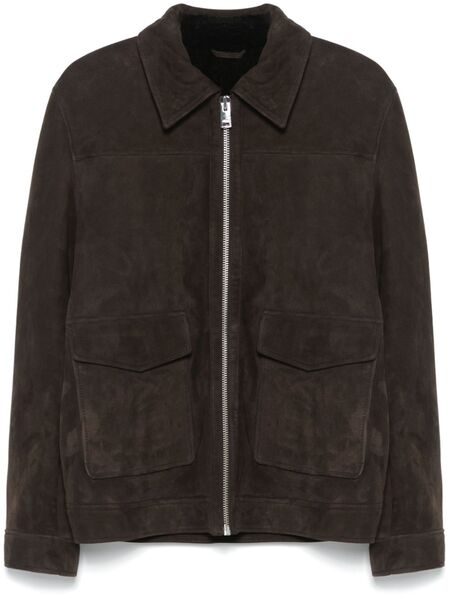  Arma Leather Jacket - Brown 