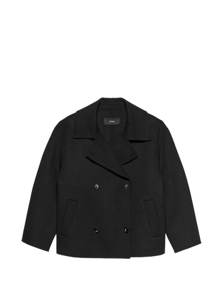  Arma Manila Double-breasted Jacket - Black 