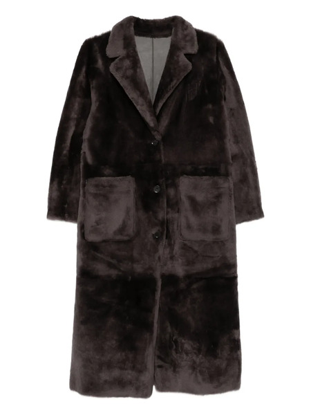  Arma Reversible Single-breasted Coat - Brown 