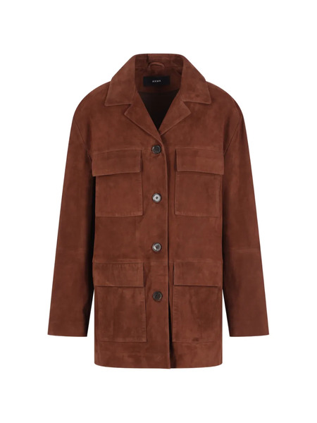  Arma Sendy Leather Jacket - Brown 