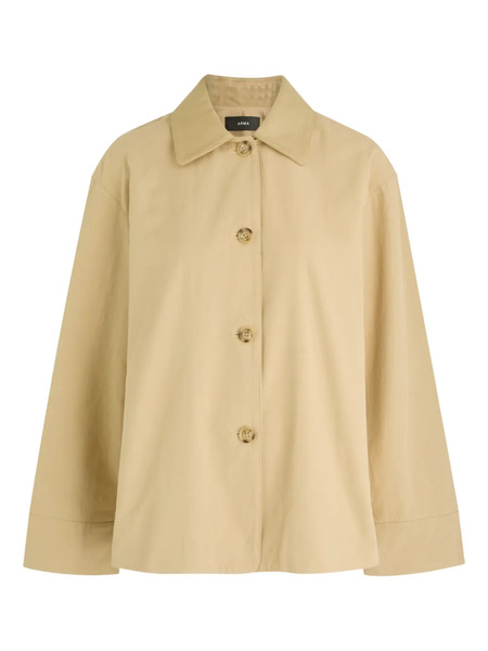  Arma Sina Collared Button Jacket - Neutrals 