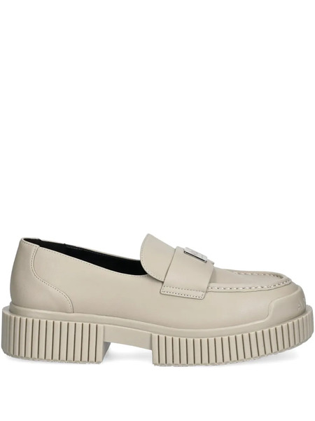  Armani Exchange Chunky-sole Loafers - Neutrals 