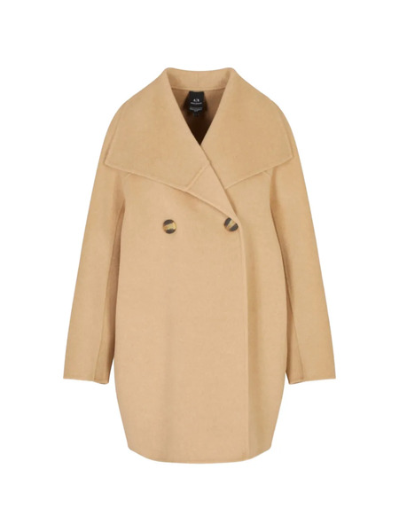  Armani Exchange Double-breasted Coat - Neutrals 