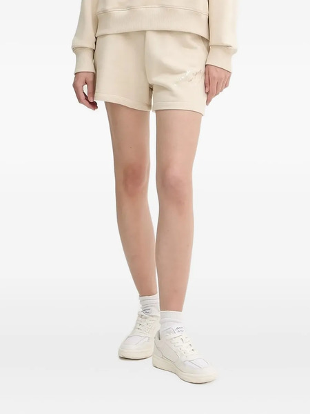  Armani Exchange Embroidered Drawstring Shorts - Neutrals 