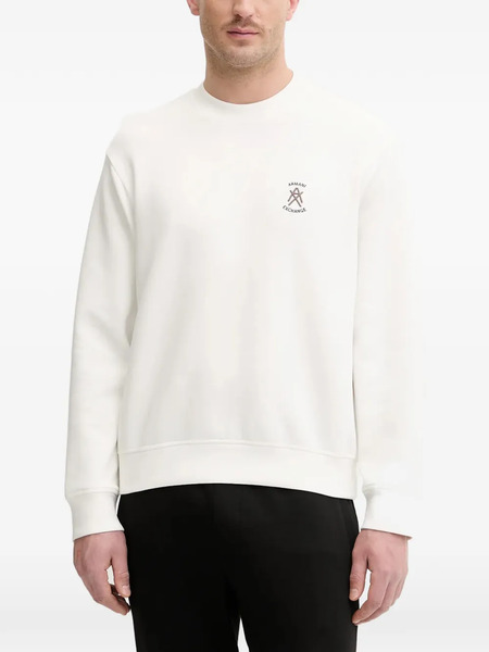  Armani Exchange Embroidered Sweatshirt - White 