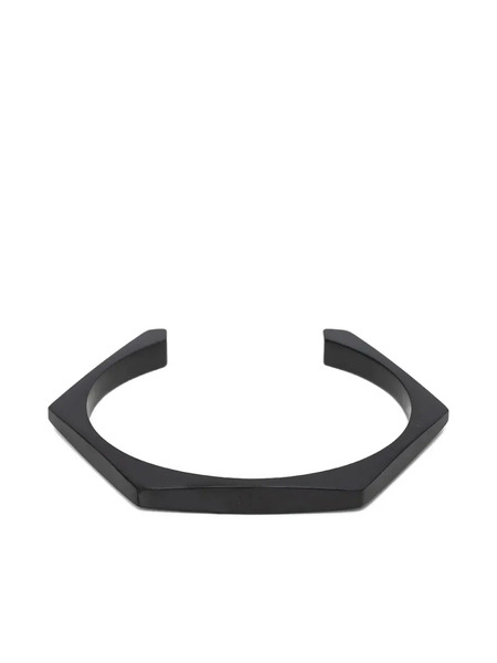  Armani Exchange Geometric-shaped Bracelet - Black 