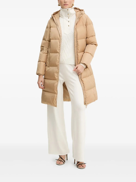  Armani Exchange Hooded Padded Coat - Neutrals 