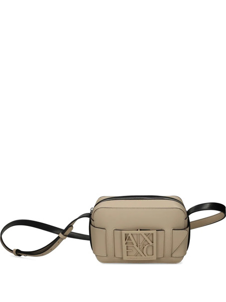 Armani Exchange Logo-detail Cross-body Bag - Neutrals 