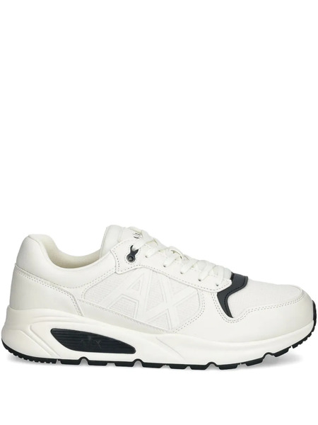  Armani Exchange Logo-embossed Sneakers - White 