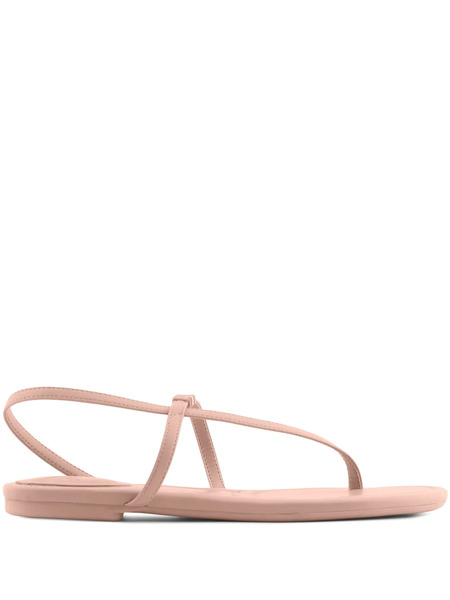  Armani Exchange Logo-lettering Sandals - Pink 