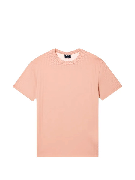  Armani Exchange Logo-pattern T-shirt - Orange 