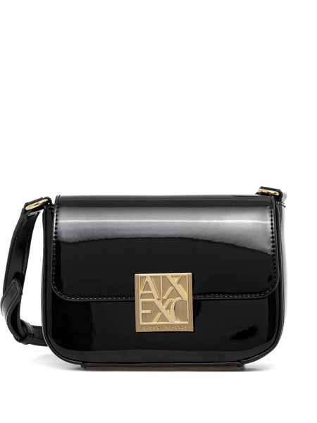  Armani Exchange Logo-plaque Cross-body Bag - Black 