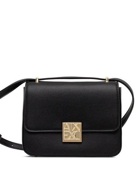  Armani Exchange Logo-plaque Cross-body Bag - Black 