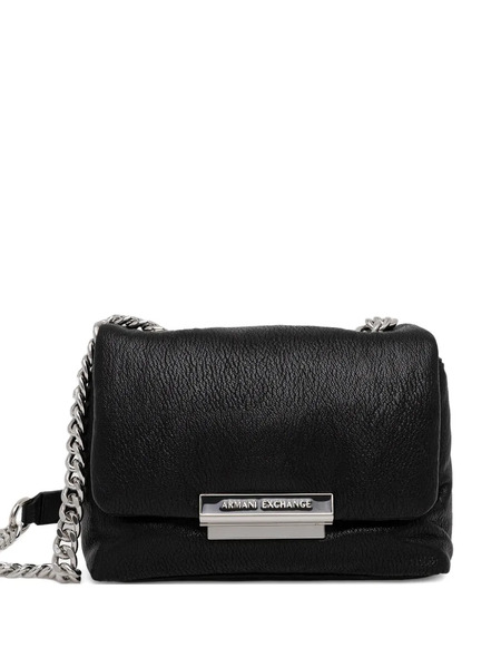  Armani Exchange Logo-plaque Mini Bag - Black 
