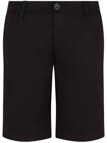  Armani Exchange Logo-plaque Shorts - Black 