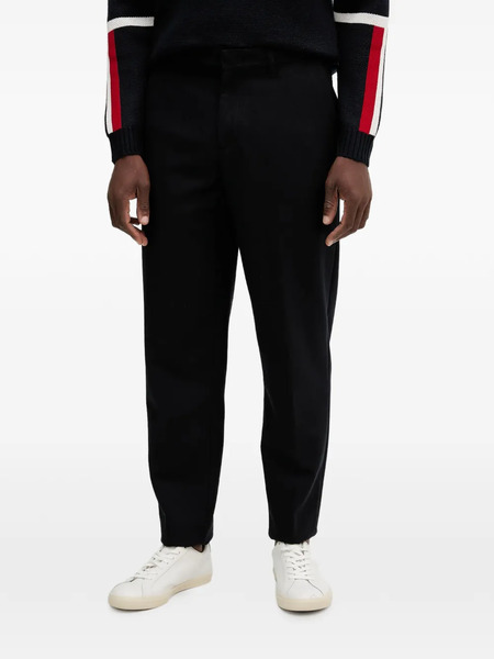  Armani Exchange Logo-plaque Trousers - Black 