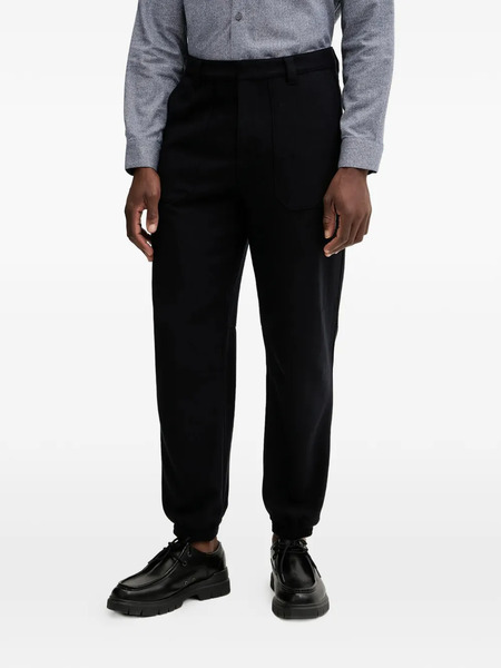  Armani Exchange Logo-plaque Trousers - Black 