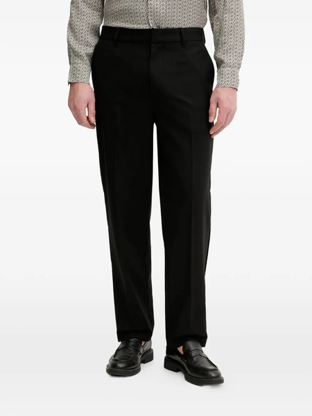 Armani Exchange Logo-plaque Trousers - Black 