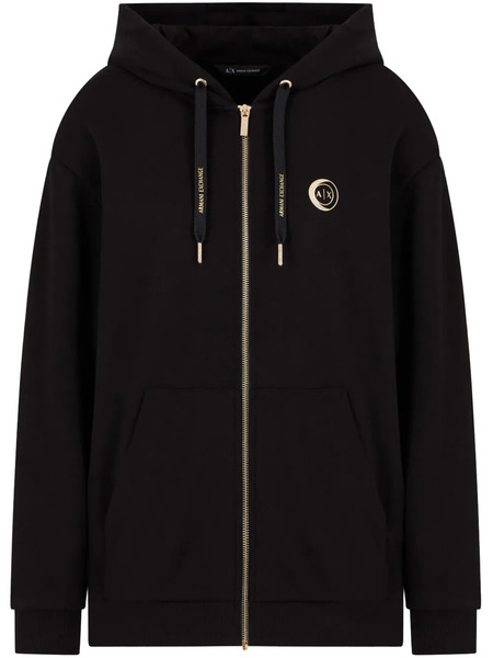  Armani Exchange Logo-print Hoodie - Black 