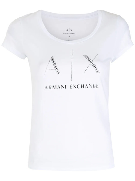  Armani Exchange Logo-print T-shirt - White 