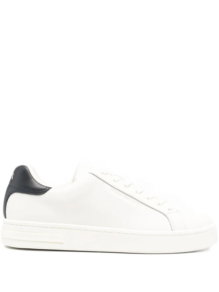  Armani Exchange Logo Sneakers - White 