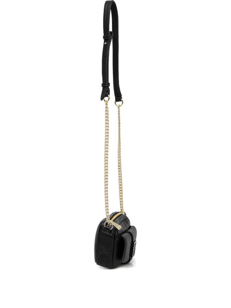  Armani Exchange Mini Logo-plaque Cross-body Bag - Black 