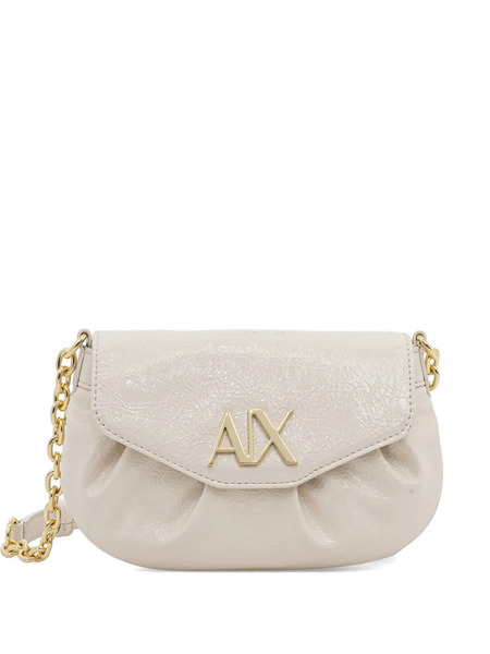  Armani Exchange Mini Textured Cross-body Bag - White 