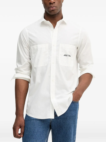  Armani Exchange Pocket Shirt - White 