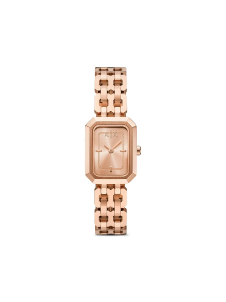  Armani Exchange Rectangle-shape 44mm Watch - Pink 